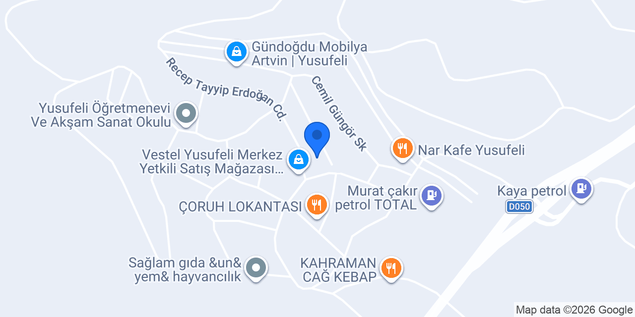 Alfemo Artvin konumu
