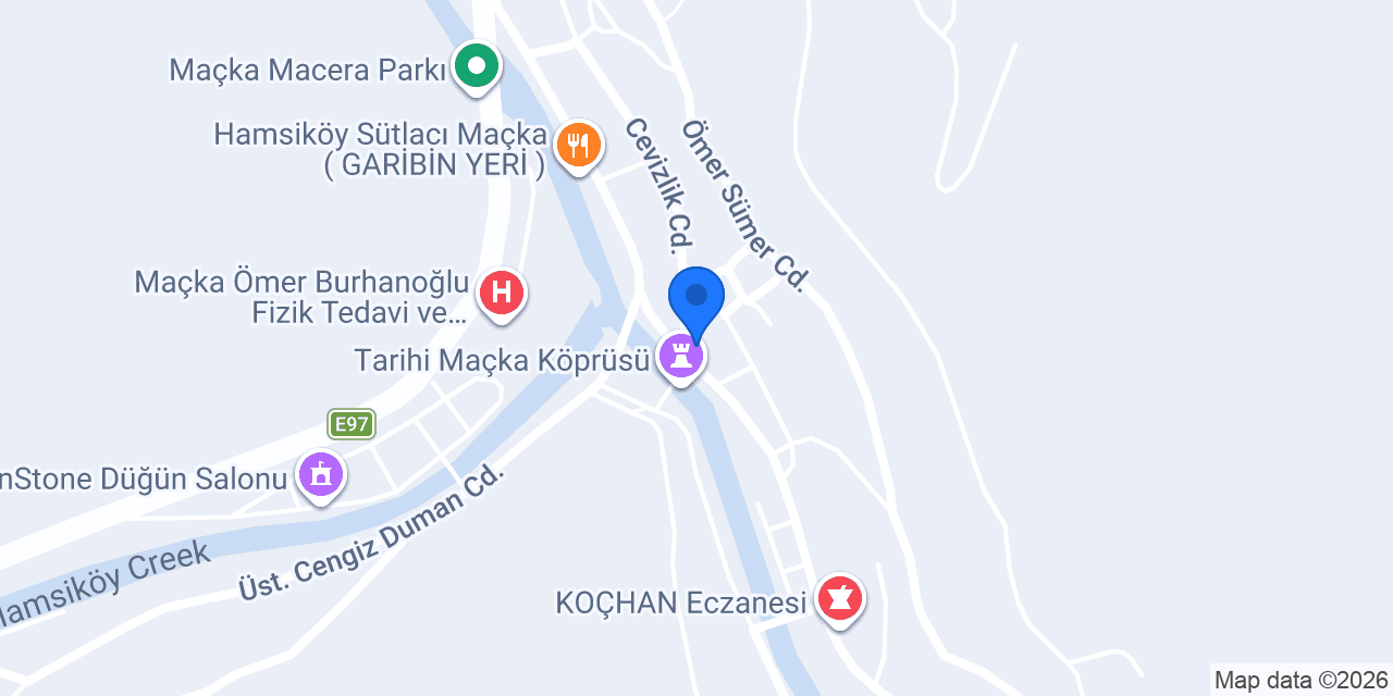 Maçka kuaför 61 konumu