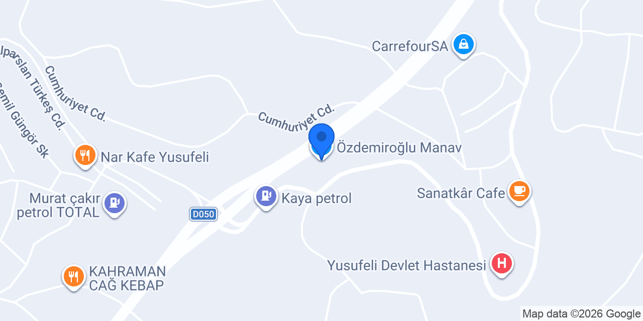 Özdemiroğlu Manav konumu
