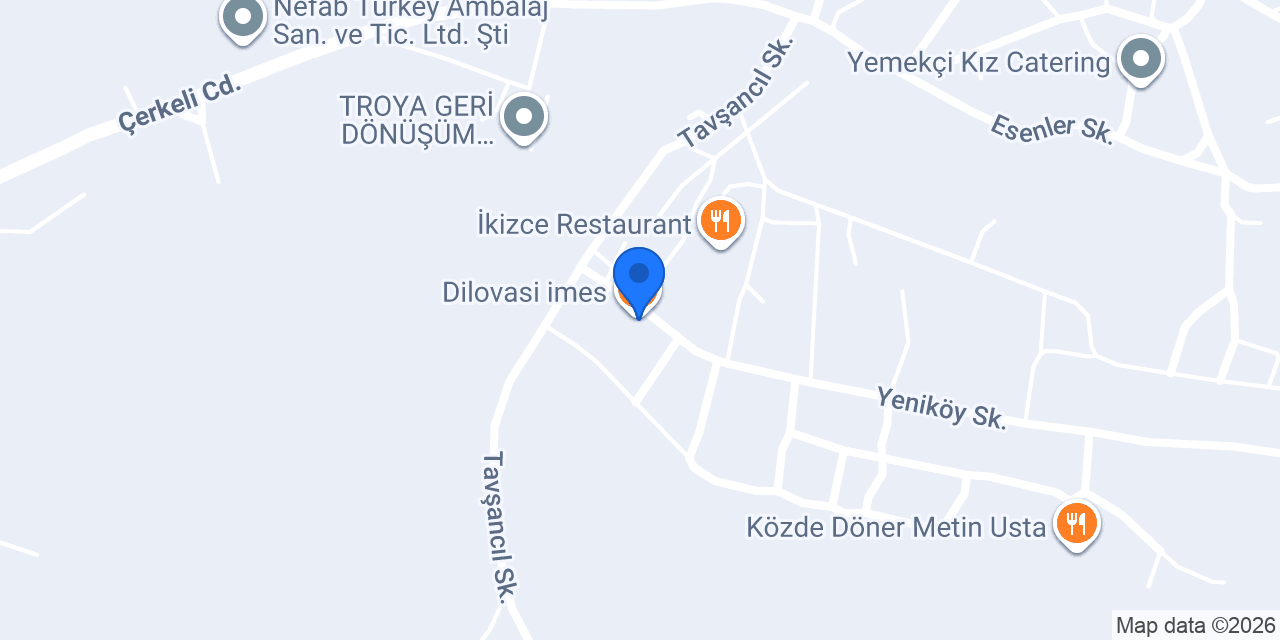ULAŞ DÜRÜM konumu