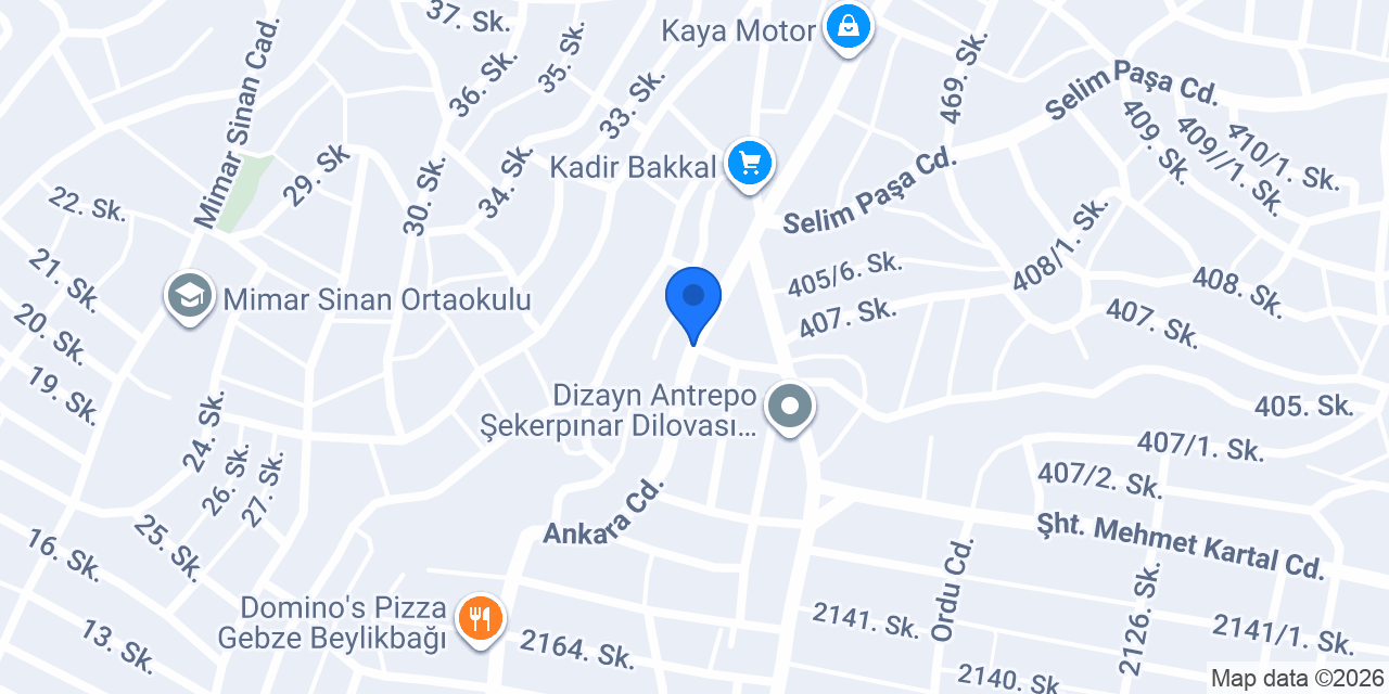 Ali’nin Mekanı konumu