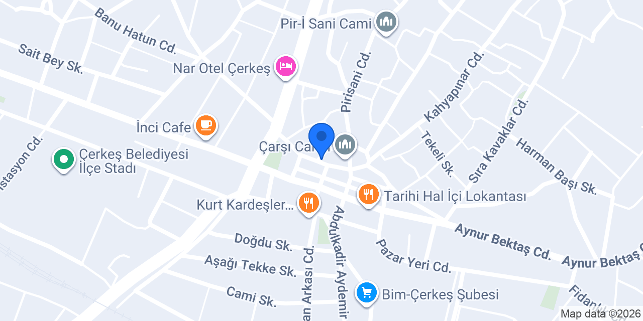 Birlik Taksi konumu