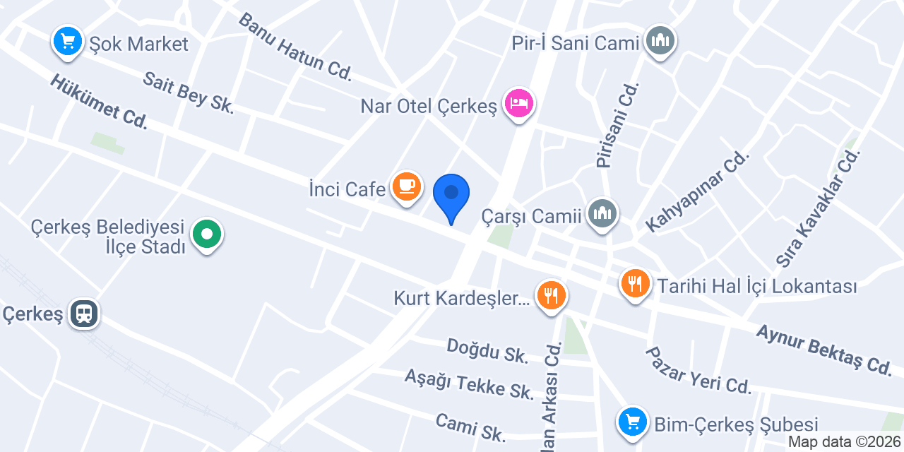 Bizim Eczanesi konumu
