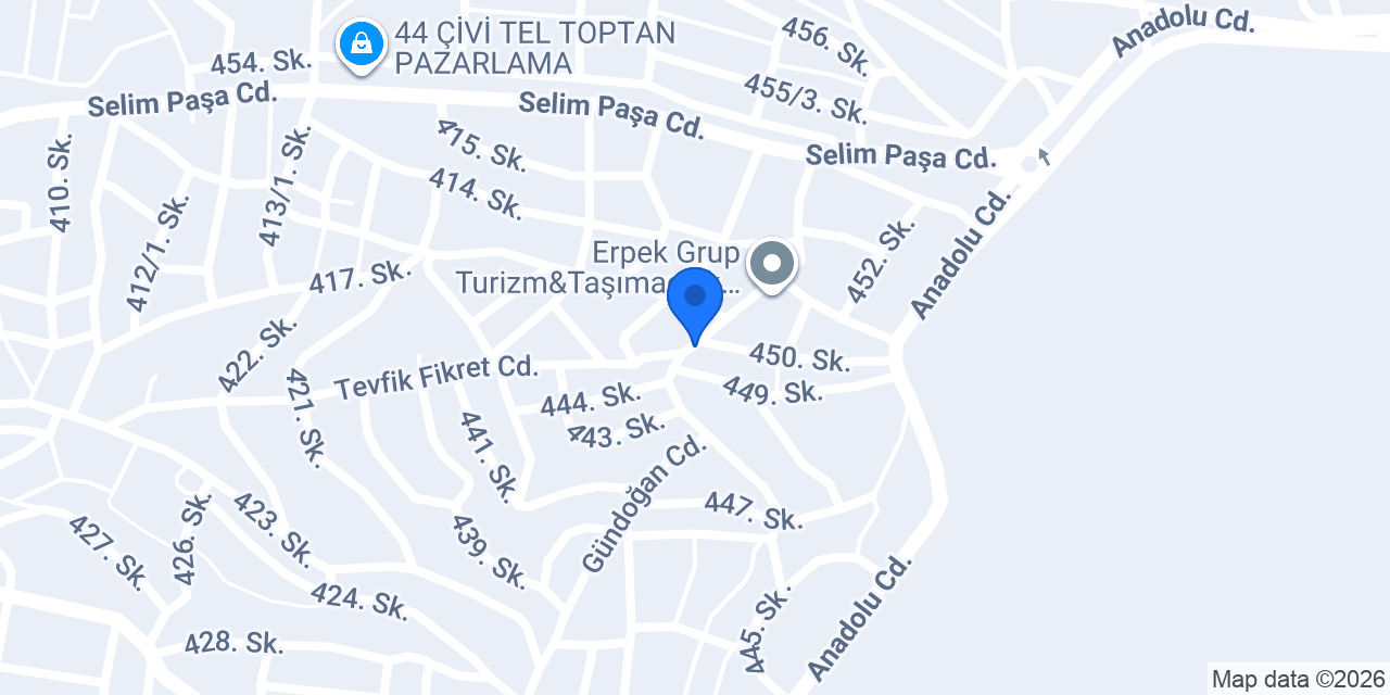 ŞEREF ERKEK KUAFÖRÜ konumu