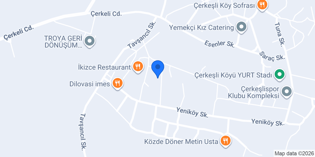 HAZALOĞLU EMLAK konumu