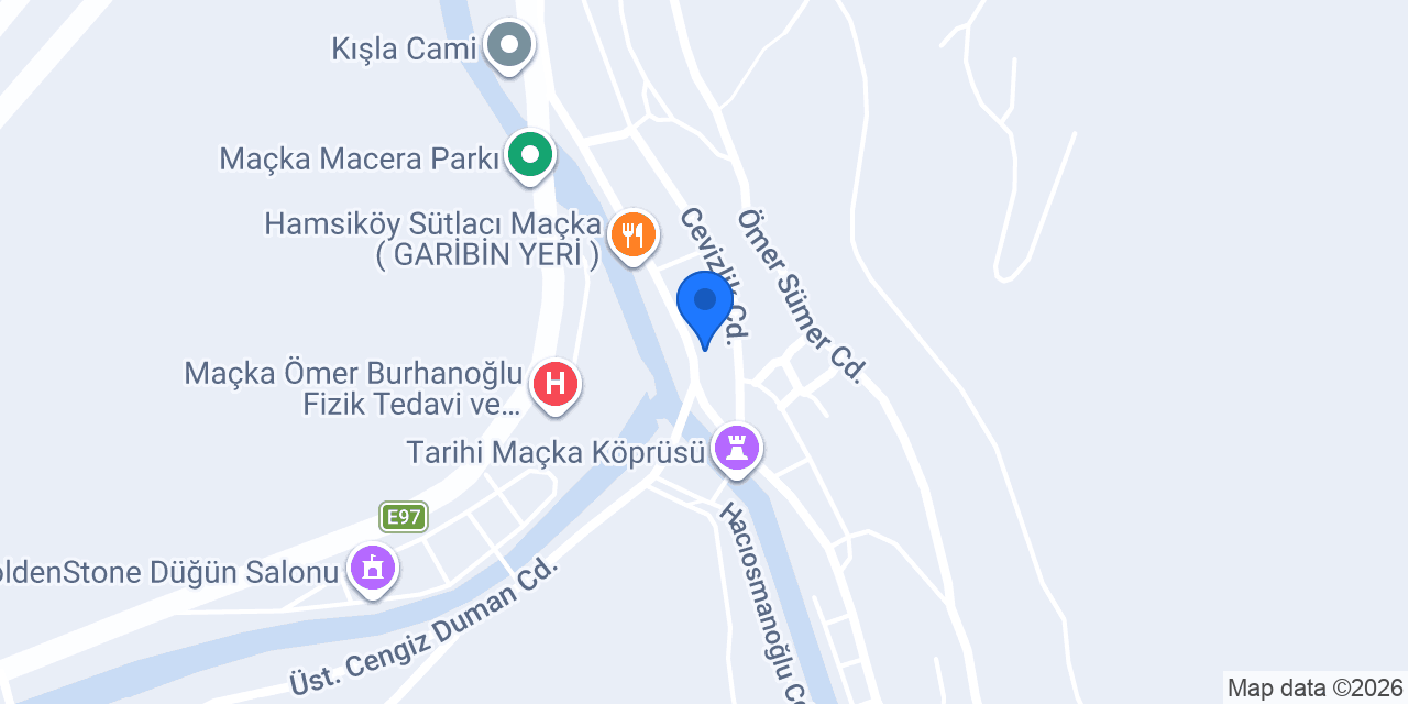 Maçka Patika Restoran konumu