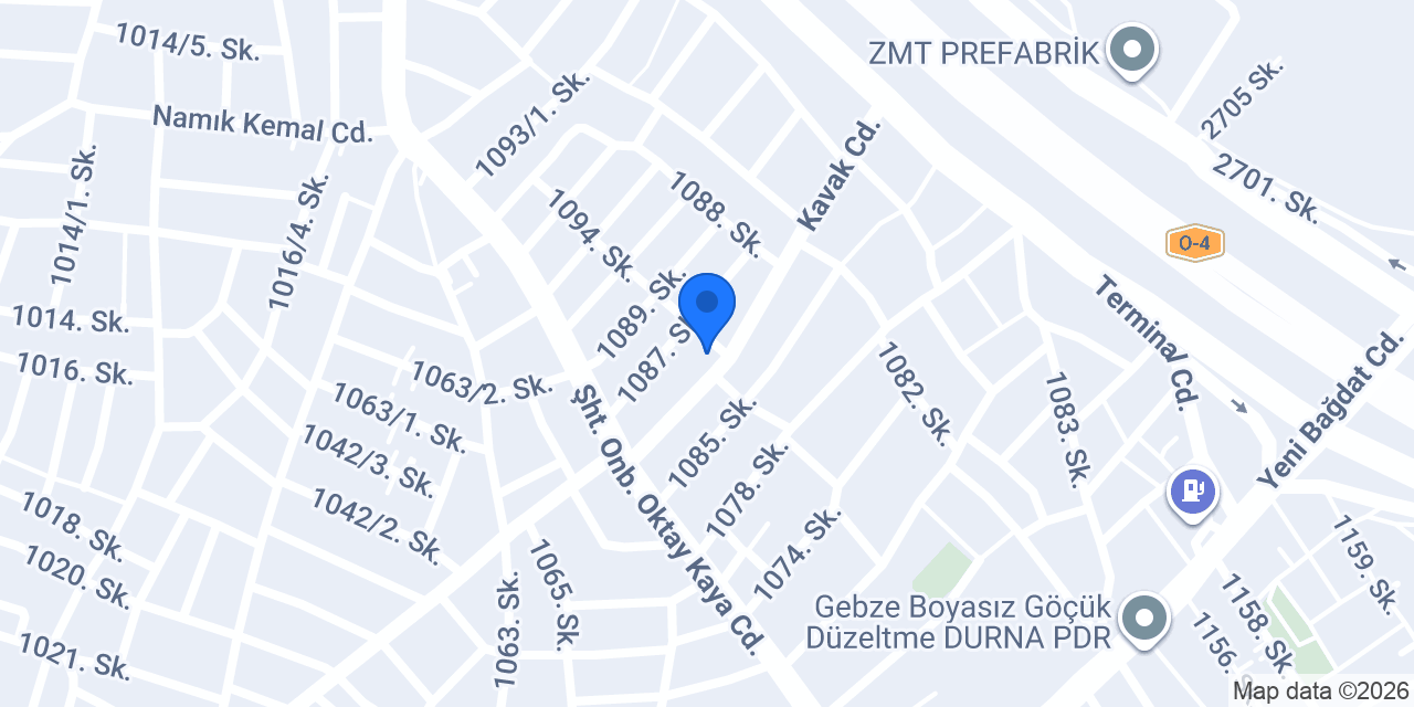 Gebze Çiçek Evi konumu