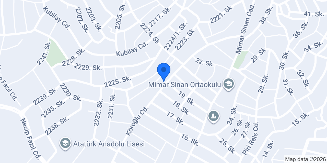 Zey Yapı konumu