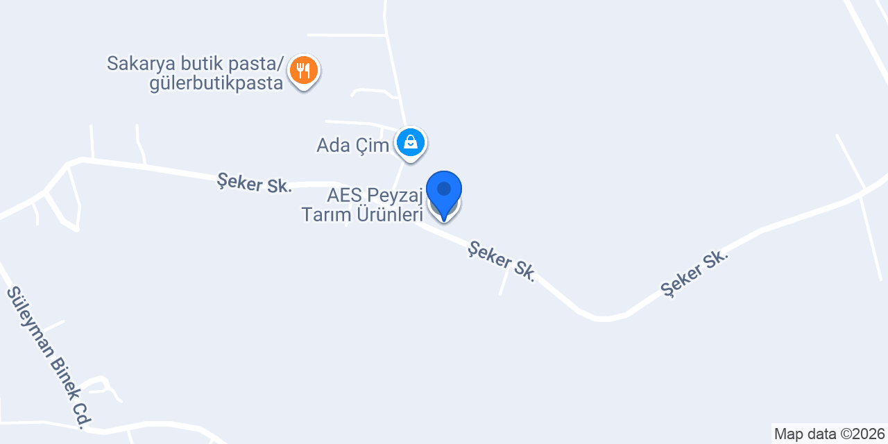 AES Peyzaj Tarım Ürünleri konumu