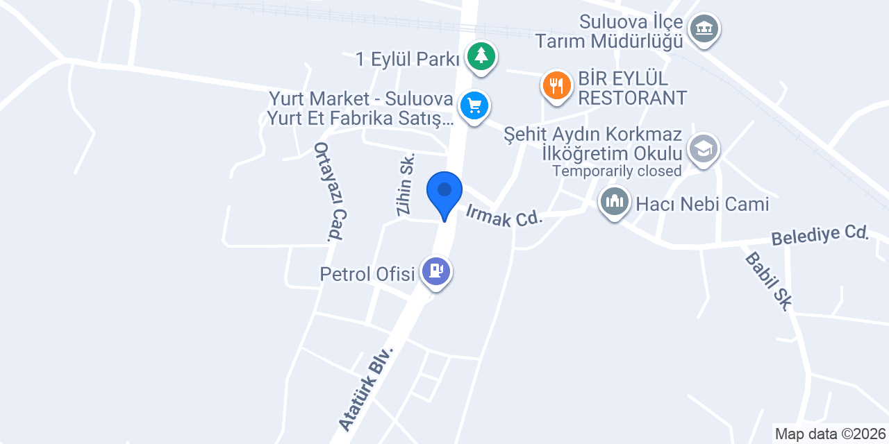 USTA TRAKTÖR konumu