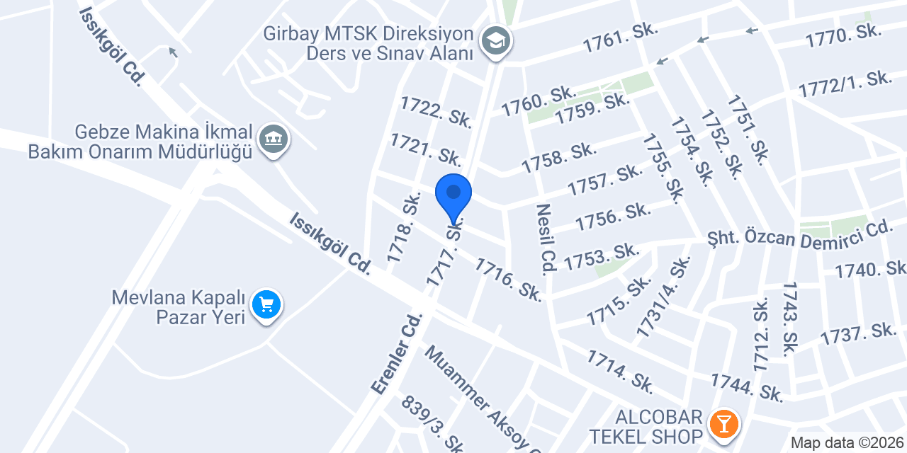 Albema Temizlik Gıda ve Ambalaj Endüstriyel konumu