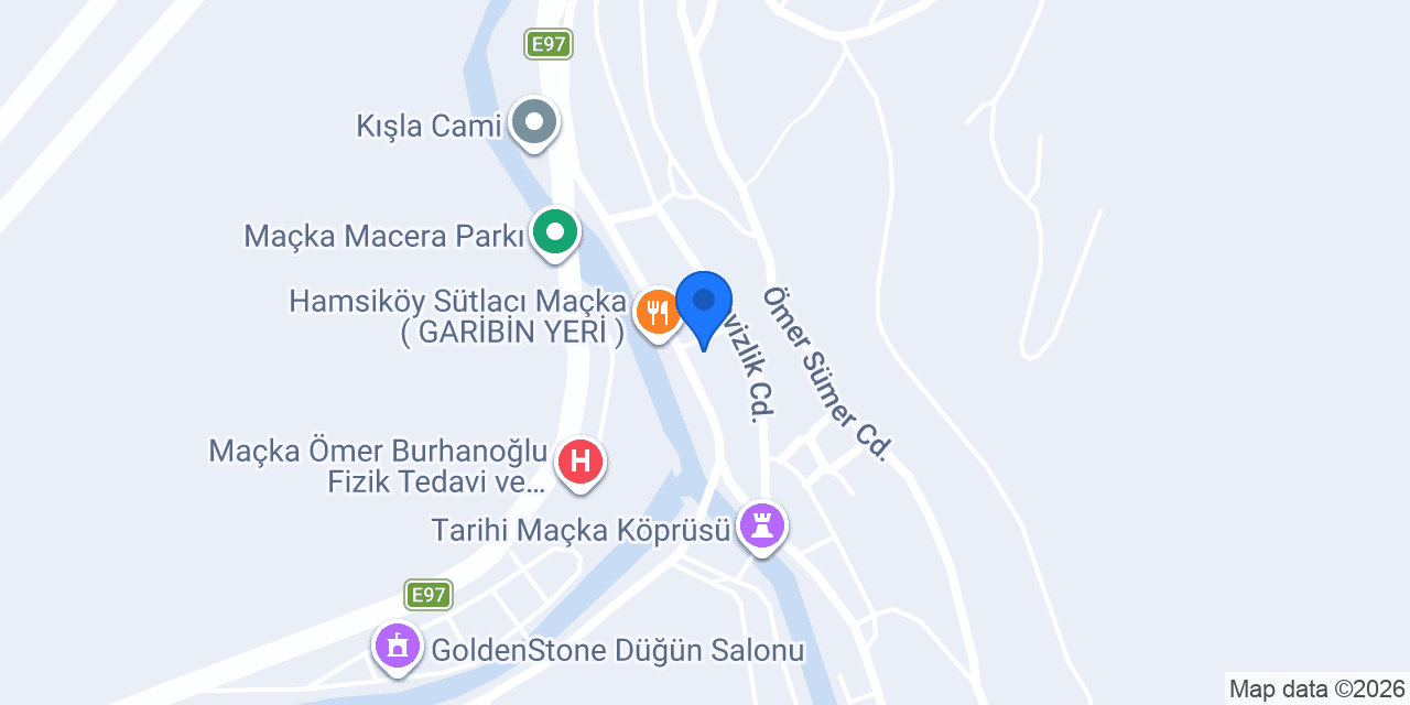 Hotel Büyük Sümela konumu