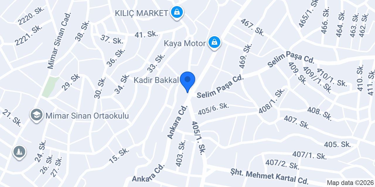 E-Tech İletişim konumu