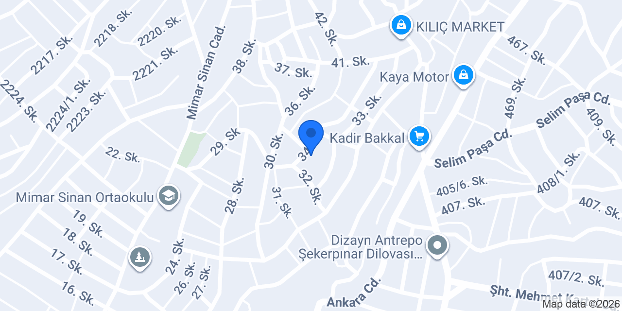 Toprak Rent A Car konumu