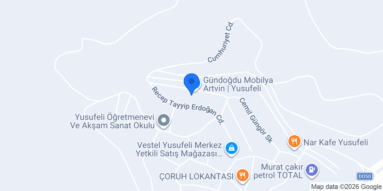 Yusufeli Noterliği konumu