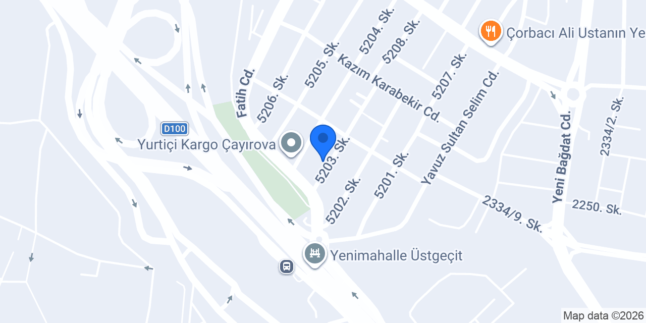 Gökçaylar İnşaat konumu