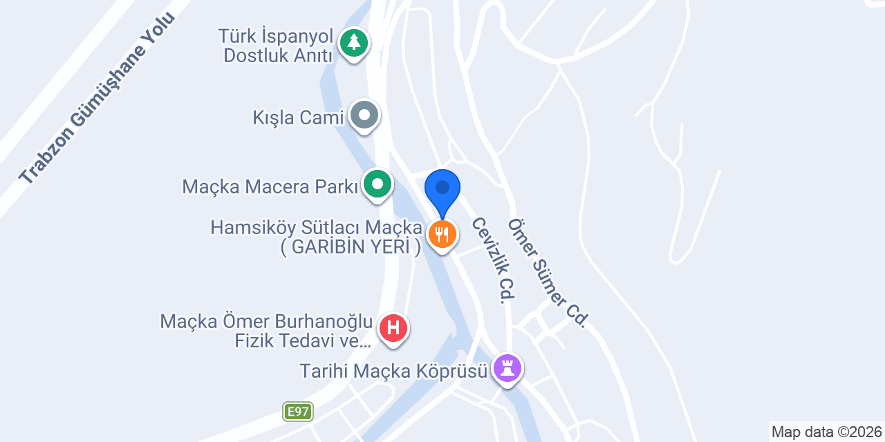 Ptt-maçka Şubesi konumu