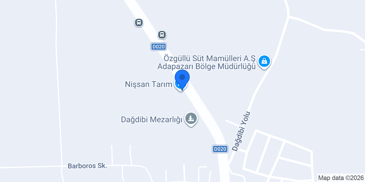 Nişsan Tarım konumu