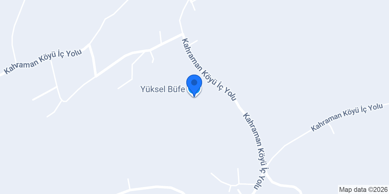 Yüksel Büfe konumu
