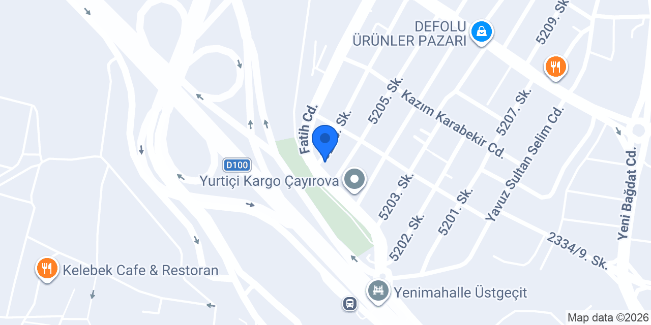 Sağlam Rot Balans Motor Mekanik Servisi konumu