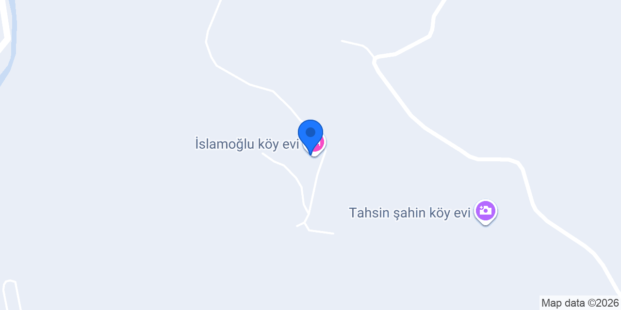 İslamoğlu köy evi konumu