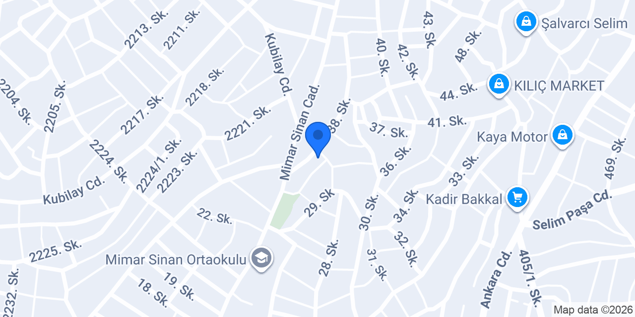 Üçel Unlu Mamülleri konumu