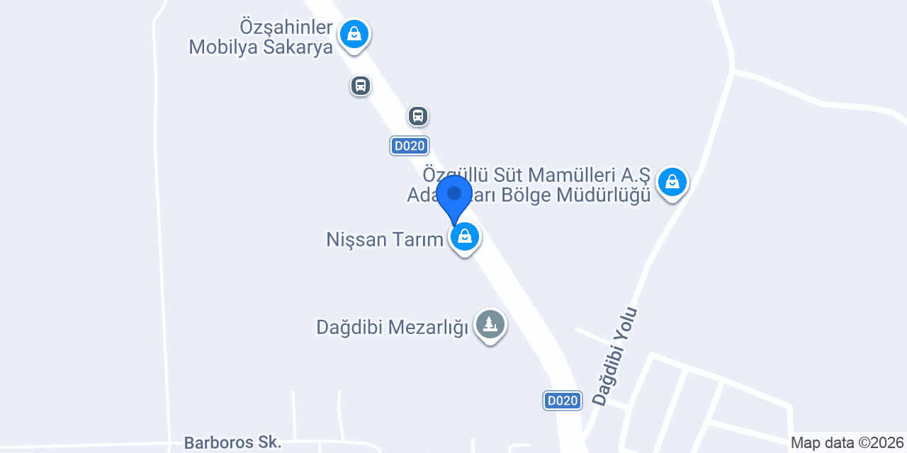 Sakarya Akyıldız Mermer Mezar konumu