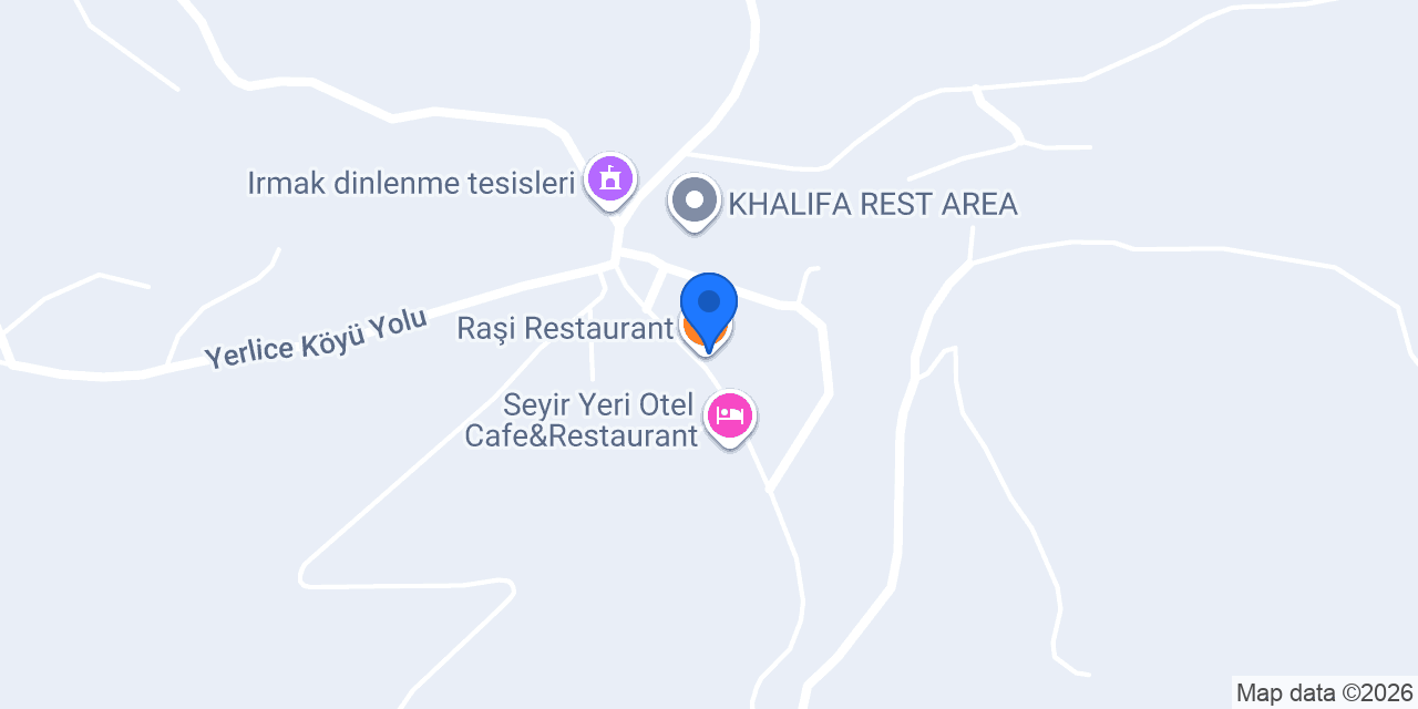 Raşi Restaurant konumu