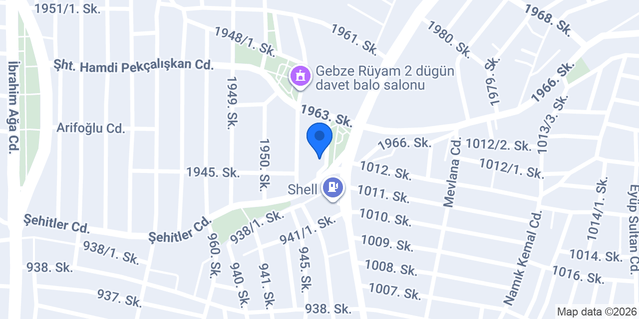 Sigortawin Gebze Bircan Şubesi konumu