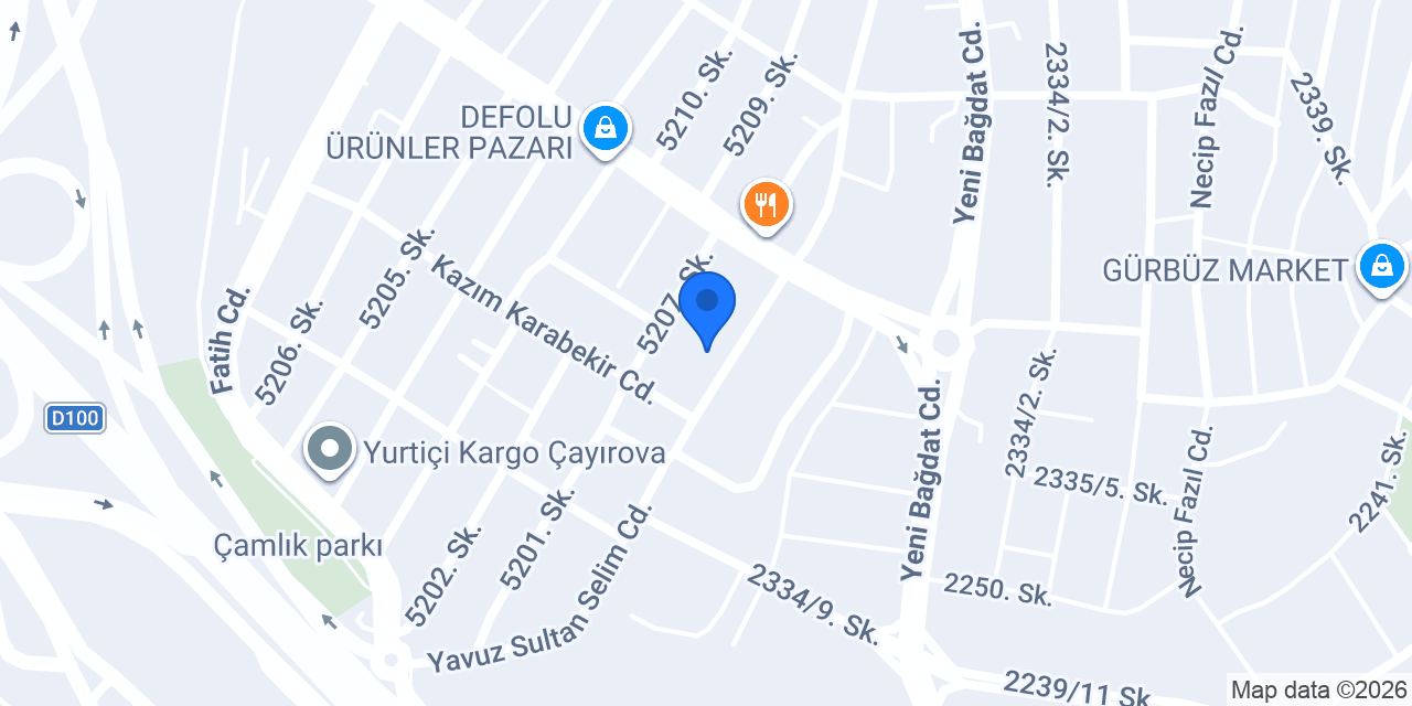 DHL eCommerce - Özgürlük Şubesi konumu