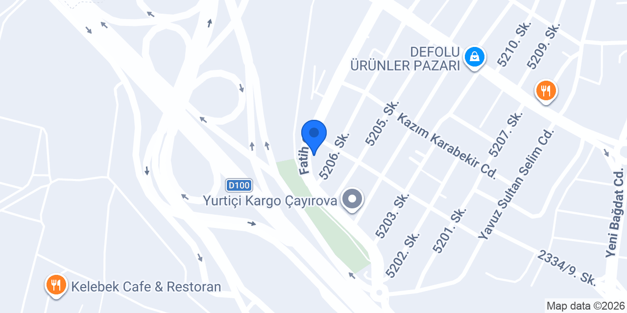 MKL Mobilya - Çayırova konumu