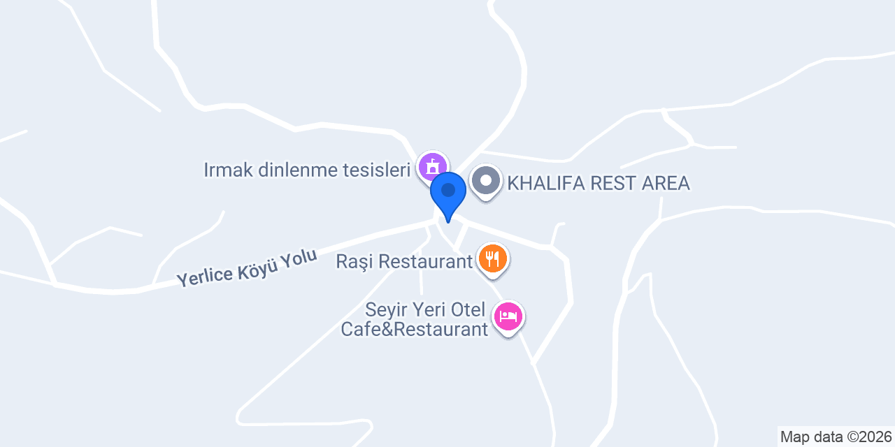 Meşhur Necati Usta Yayla konağı konumu