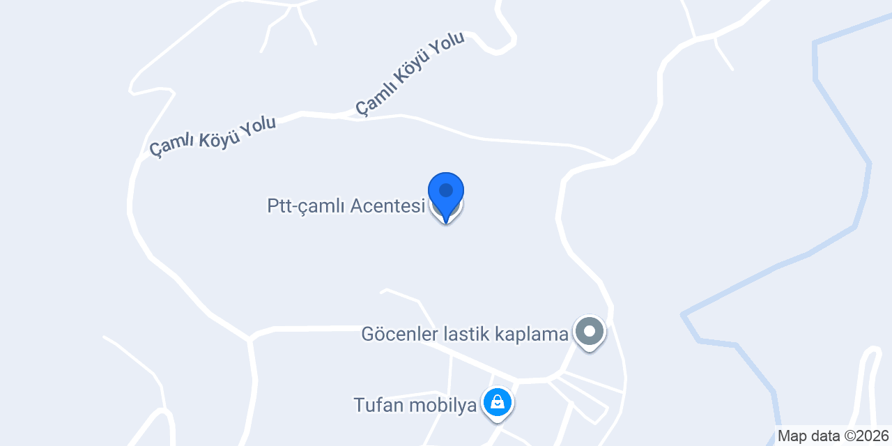 Ptt-çamlı Acentesi konumu