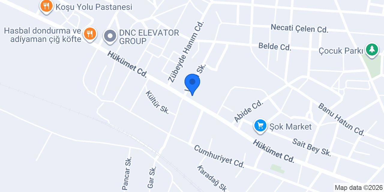 Arık pastanesi çerkeş konumu