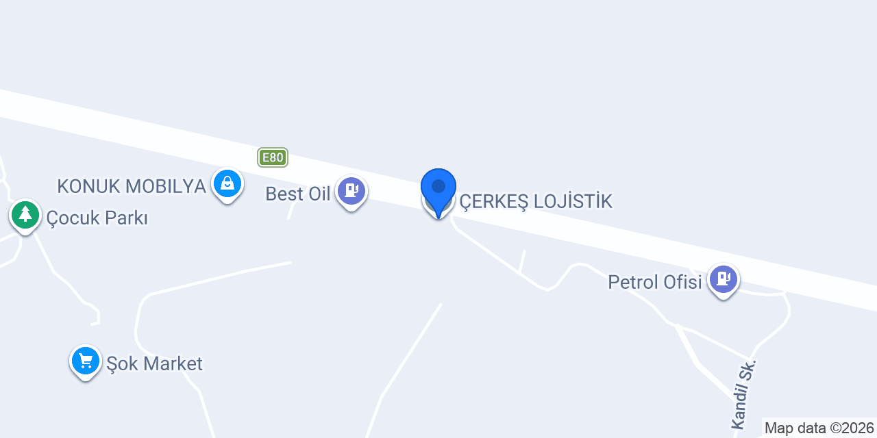 ÇERKEŞ LOJİSTİK konumu
