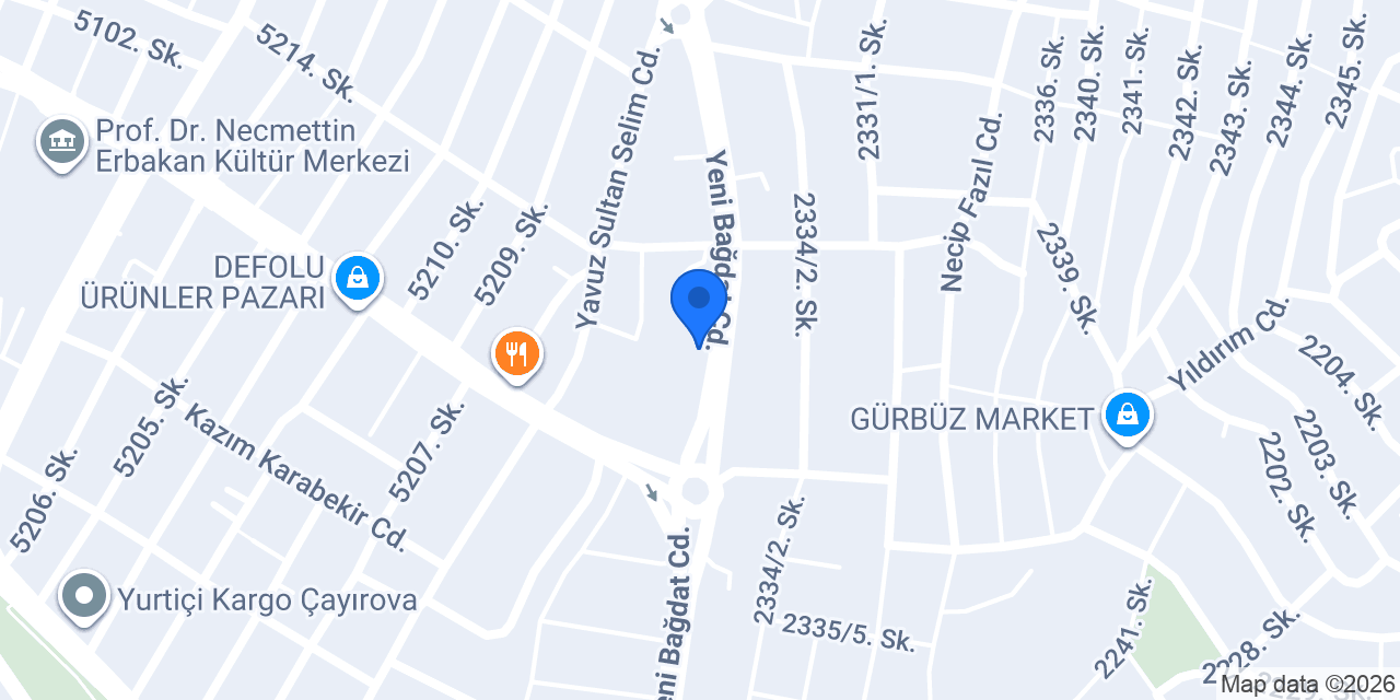 Bayındır Unlu Mamülleri konumu