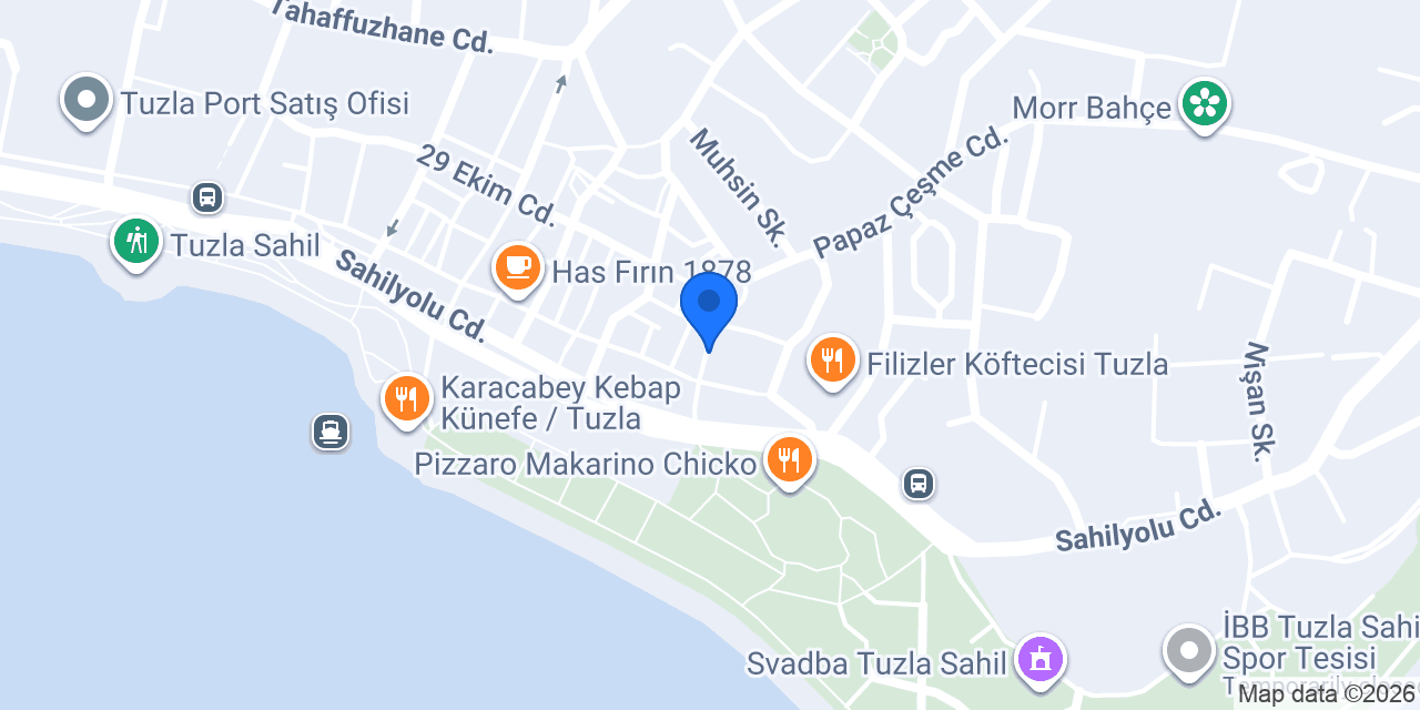 Tuzla Pars Otel konumu