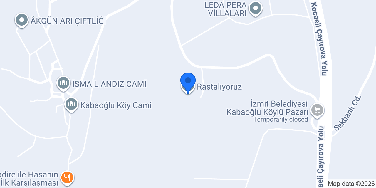 Rastalıyoruz konumu