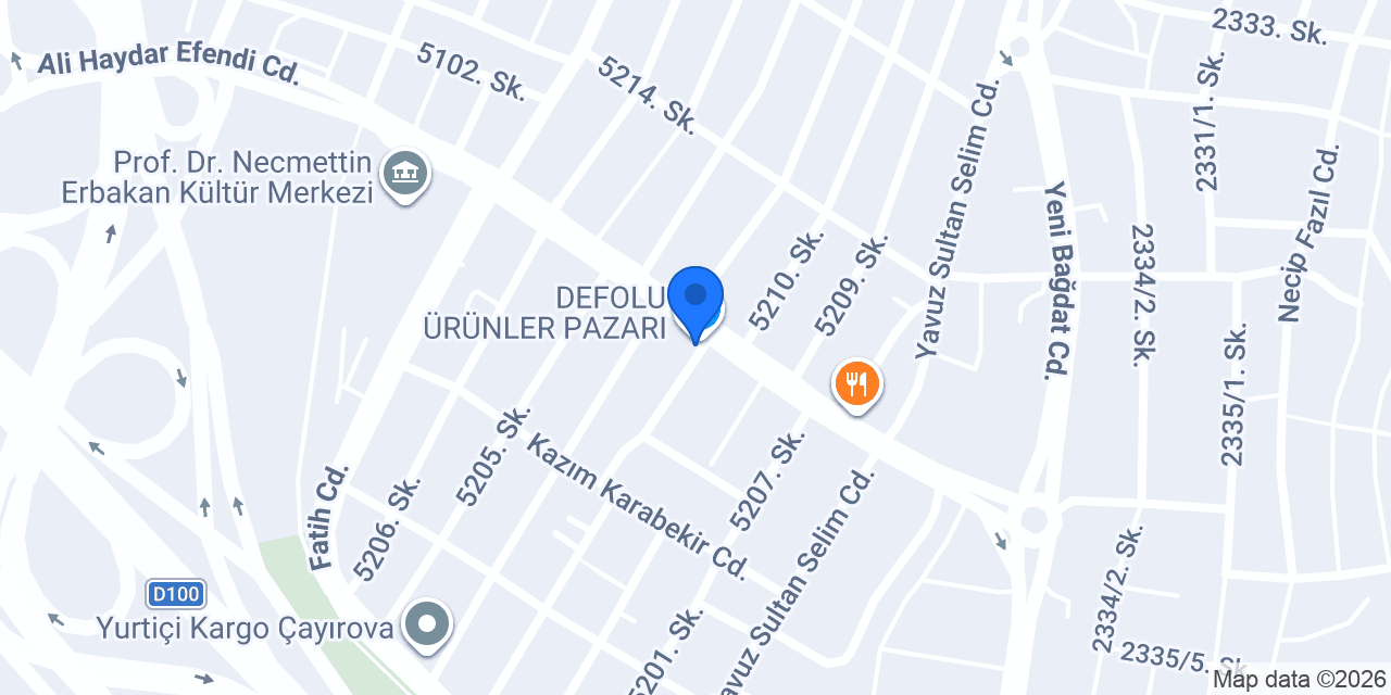 ÇAYIROVA NALBUR HIRDAVAT konumu