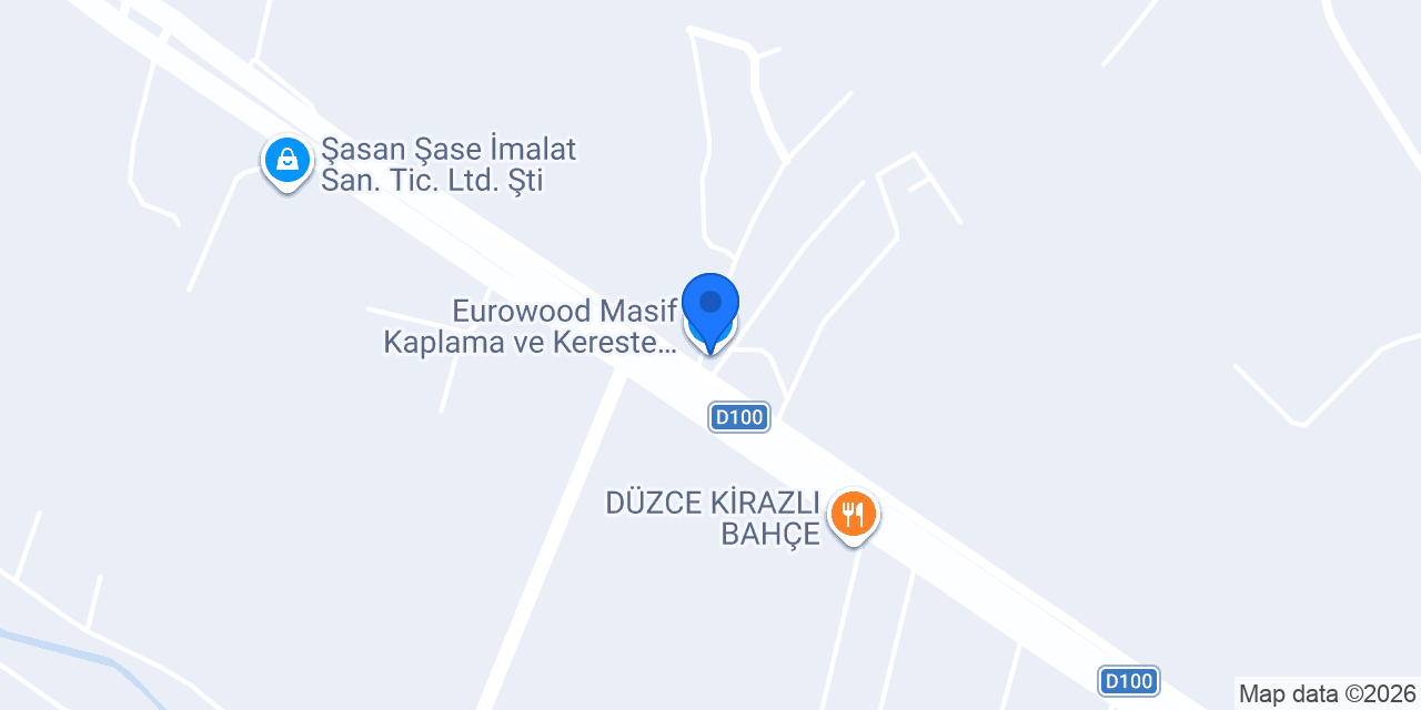 Eurowood Masif Kaplama ve Kereste San. Tic. A.Ş. konumu