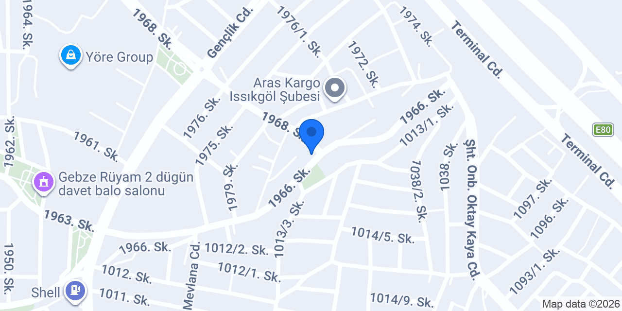 Dekor Epoksi Yapı Kimyasalları konumu
