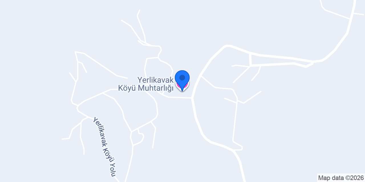 Yerlikavak Köyü Muhtarlığı konumu