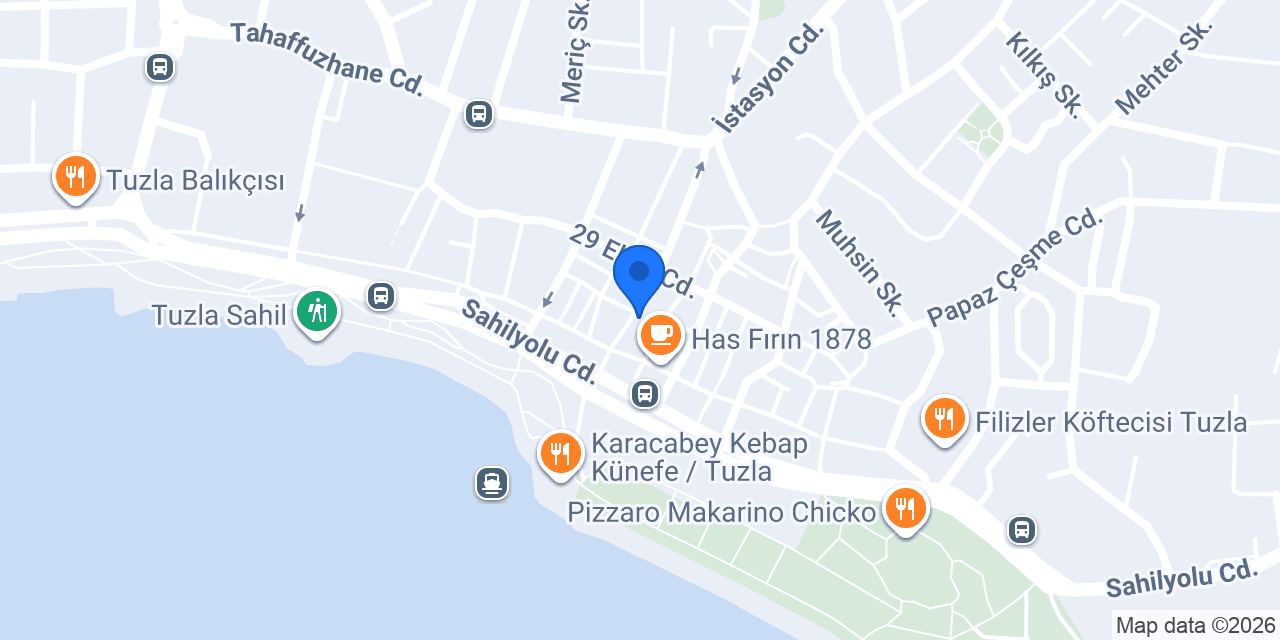 Madlen Dondurma Tuzla konumu