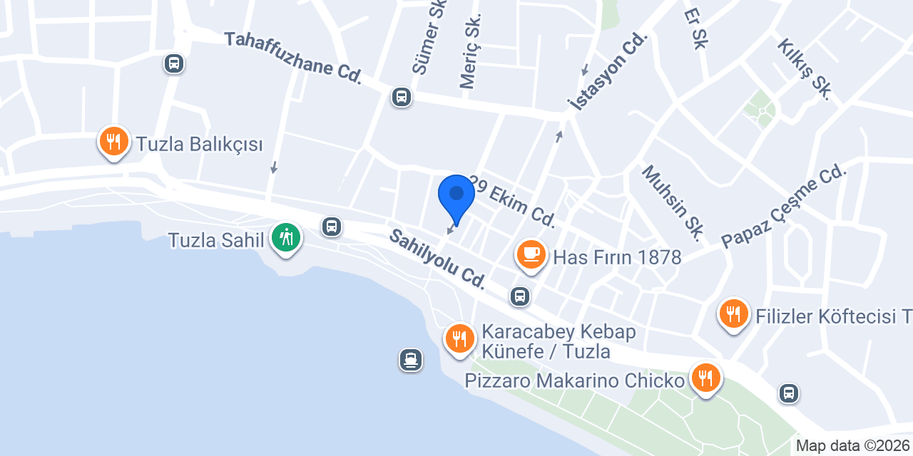 Tuzla Sahaf konumu