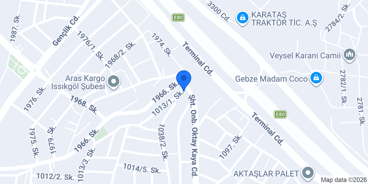 Cakalastik konumu