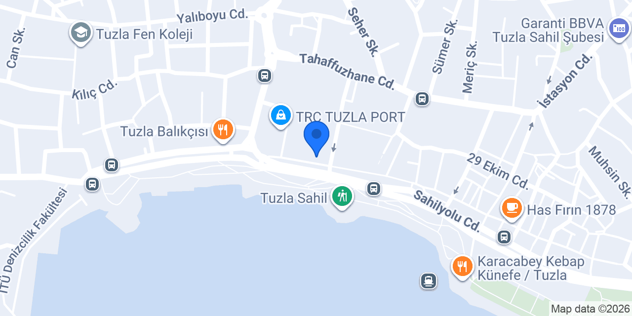 ebebek Tuzla Port konumu
