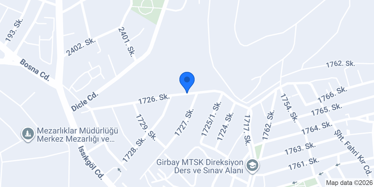 Çilek Park Gebze konumu