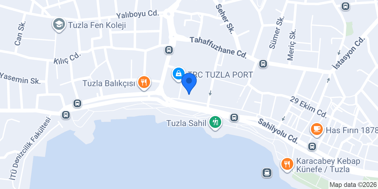 Ekinciler Tuzla konumu