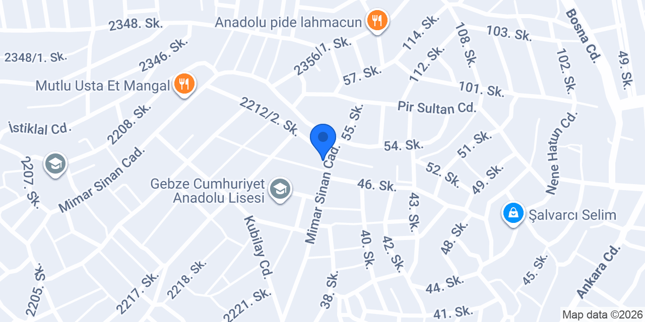 Urfalı 63 Lahmacun Pide Kebap ve Izgara konumu