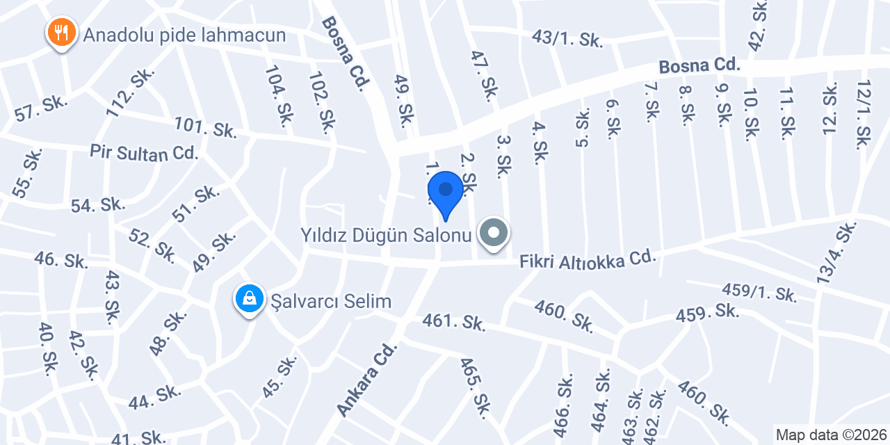 Çayırova Fırın konumu